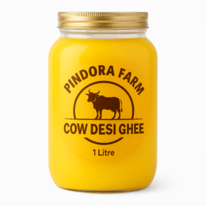 Home pindora farm – pure desi cow ghee (1 litre)