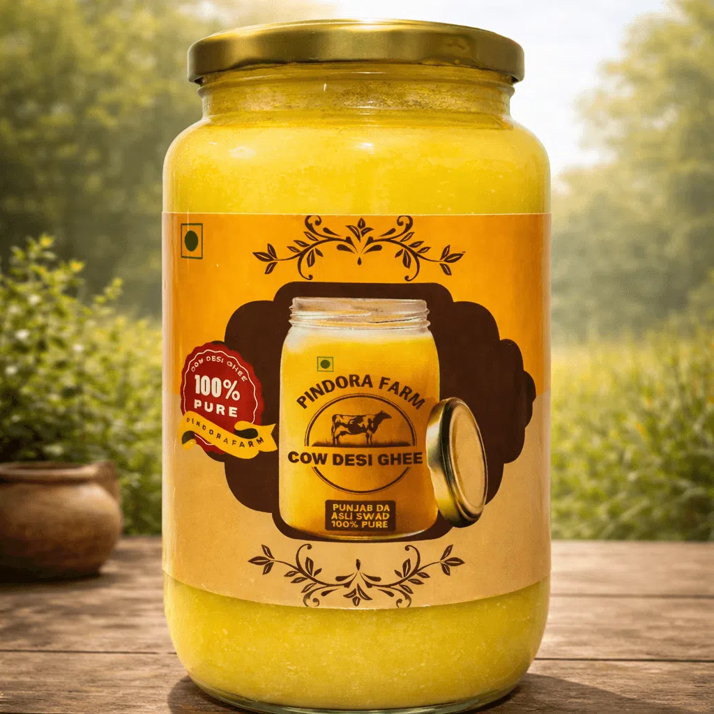 pindora farm – pure desi cow ghee (1 litre)