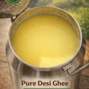 desi cow ghee (5 litre steel pack)