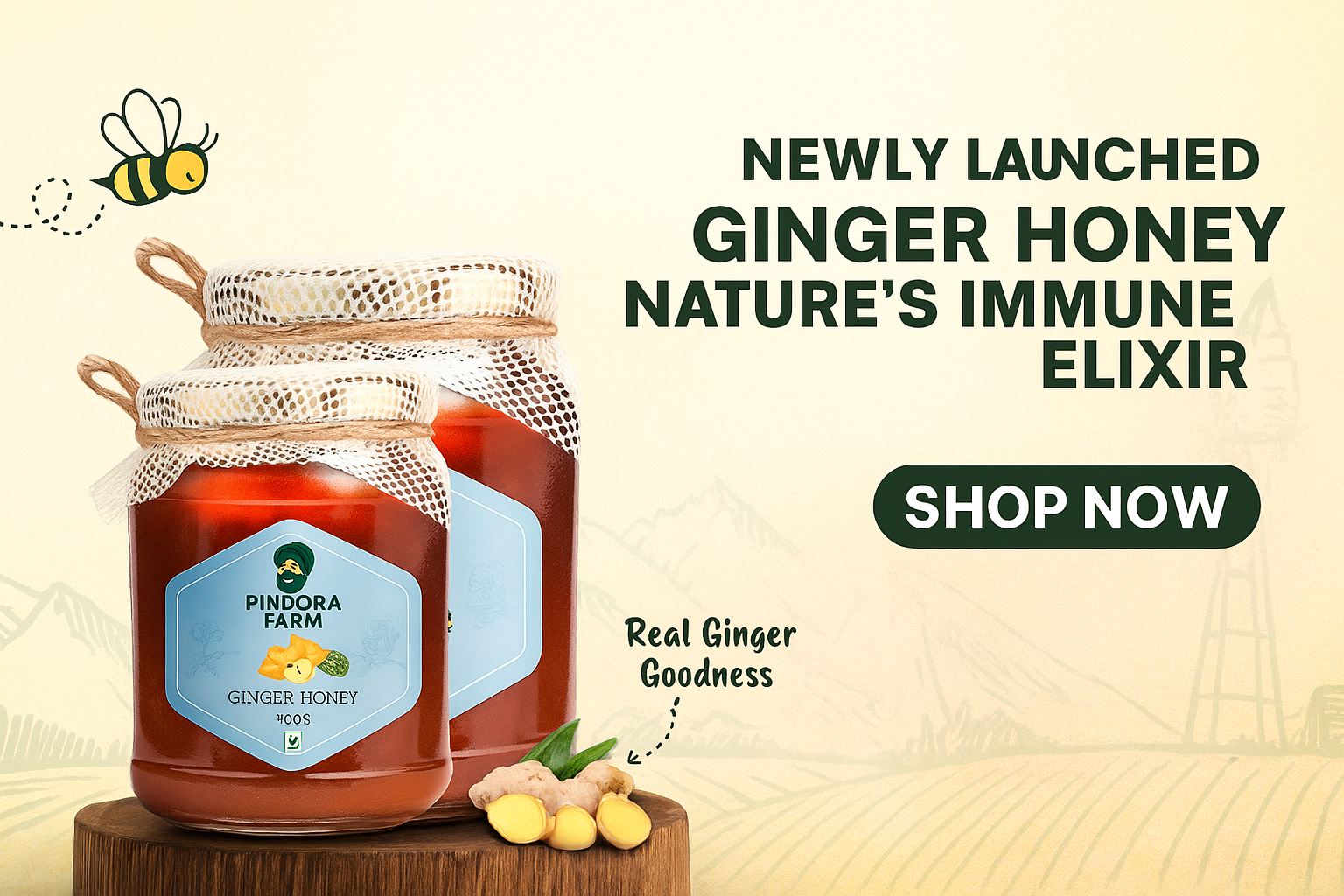 Home pindora farm honey