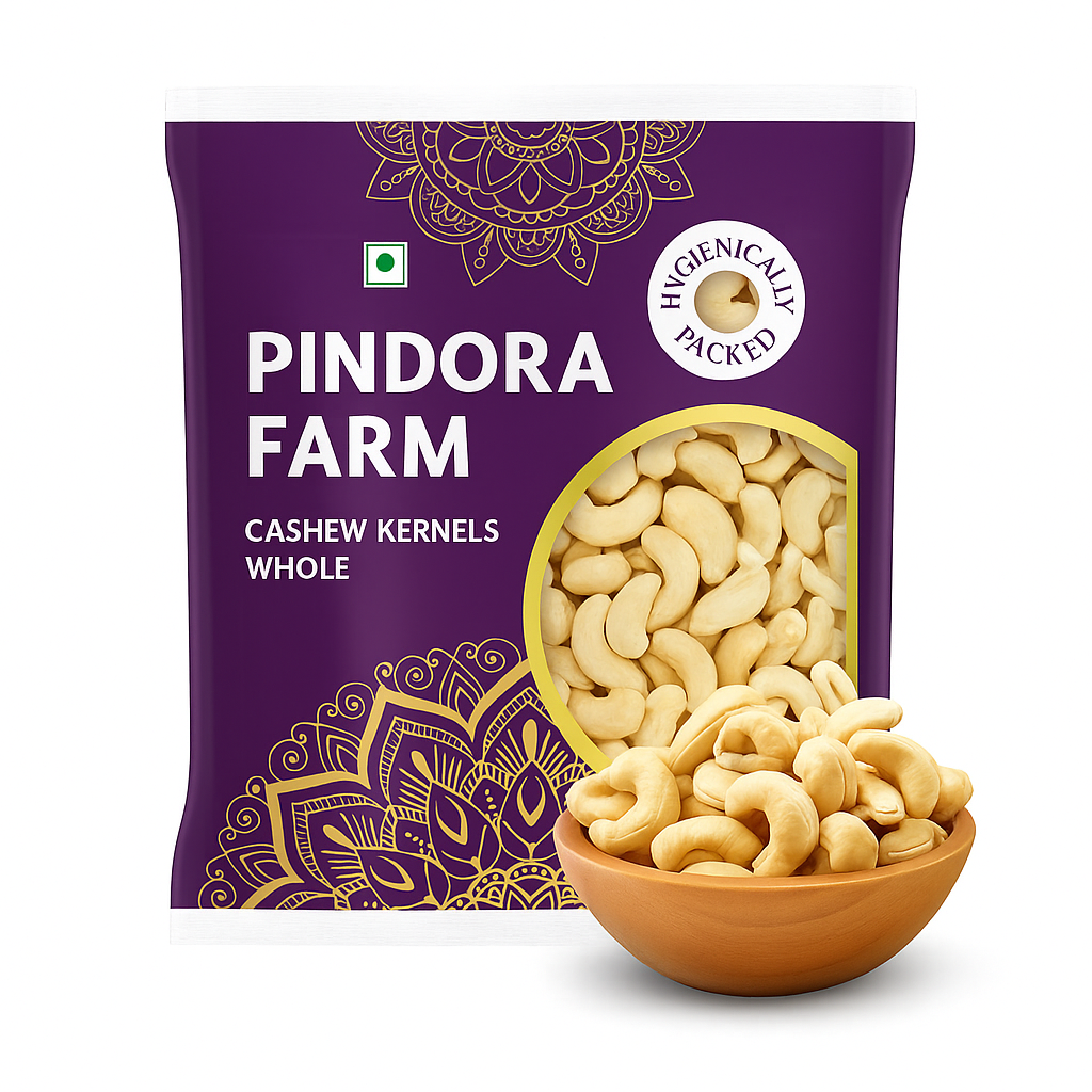 pindora farm premium cashew kernels (500 gm) pindora farm premium cashew kernels (500 gm)